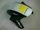 Blanc Vert Hannspree 52 Carénage CBR 1000 RR 2004-2005 Blanc Vert Hannspree 52 Carénage CBR 1000 RR 2004-2005