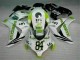 Blanc Vert Hannspree 84 Carénage CBR 1000 RR 2008-2011 Blanc Vert Hannspree 84 Carénage CBR 1000 RR 2008-2011
