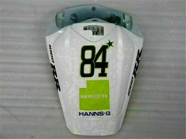 Blanc Vert Hannspree 84 Carénage CBR 1000 RR 2008-2011 Blanc Vert Hannspree 84 Carénage CBR 1000 RR 2008-2011