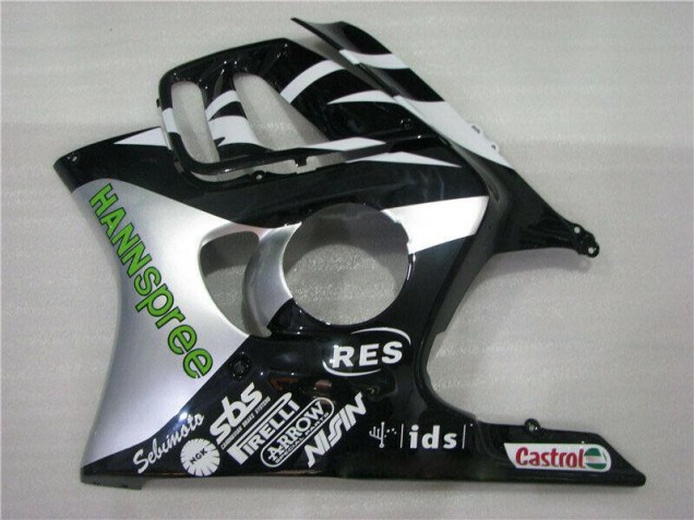Blanc Vert Hannspree Carénage CBR 600 F3 1995-1998