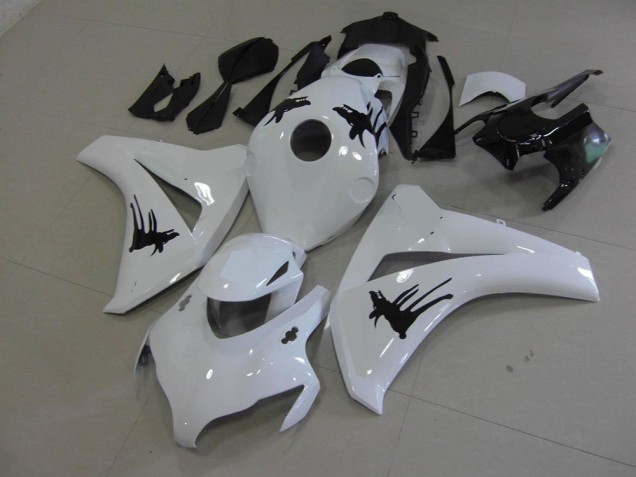 Blanc avec Spécial Décalque Carénage CBR 1000 RR 2008-2011 Blanc avec Spécial Décalque Carénage CBR 1000 RR 2008-2011