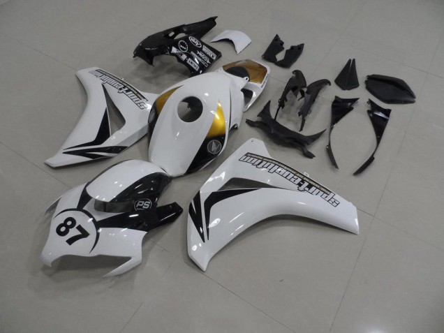 Blanc et Noir 87 Carénage CBR 1000 RR 2008-2011 Blanc et Noir 87 Carénage CBR 1000 RR 2008-2011