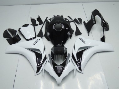 Blanc et Noir Gris Carénage CBR 1000 RR 2008-2011