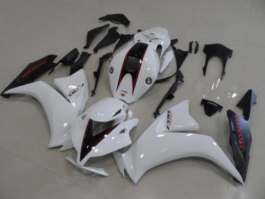 Blanc et Noir Mat Style OEM Carénage CBR 1000 RR 2012-2016