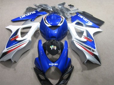 Bleu Blanc Carénage GSXR 1000 K7 2007-2008