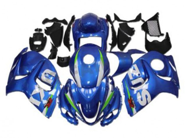 Bleu Blanc Carénage GSXR 1300 Hayabusa 2008-2019 Bleu Blanc Carénage GSXR 1300 Hayabusa 2008-2019