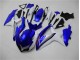 Bleu Blanc Carénage GSXR 600 / 750 K8 2008-2010