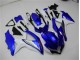 Bleu Blanc Carénage GSXR 600 / 750 K8 2008-2010