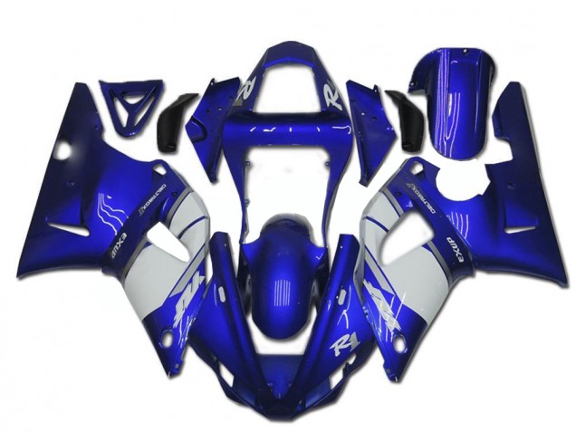 Bleu Blanc Carénage R1 2000-2001 Bleu Blanc Carénage R1 2000-2001