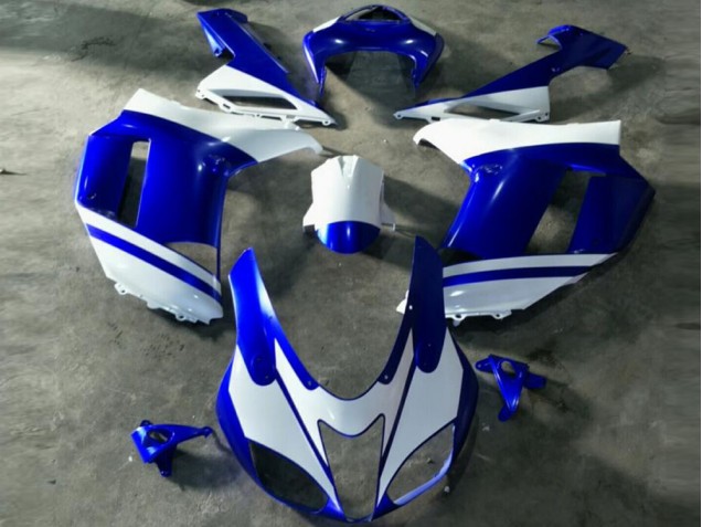 Bleu Blanc Carénage ZX6R 2007-2008 Bleu Blanc Carénage ZX6R 2007-2008