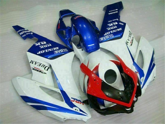 Bleu Blanc Carénages CBR 1000 RR 2004-2005 Bleu Blanc Carénages CBR 1000 RR 2004-2005
