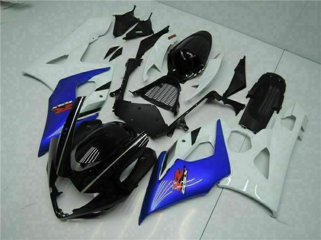 Bleu Blanc Carénages GSXR 1000 K5 2005-2006 Bleu Blanc Carénages GSXR 1000 K5 2005-2006