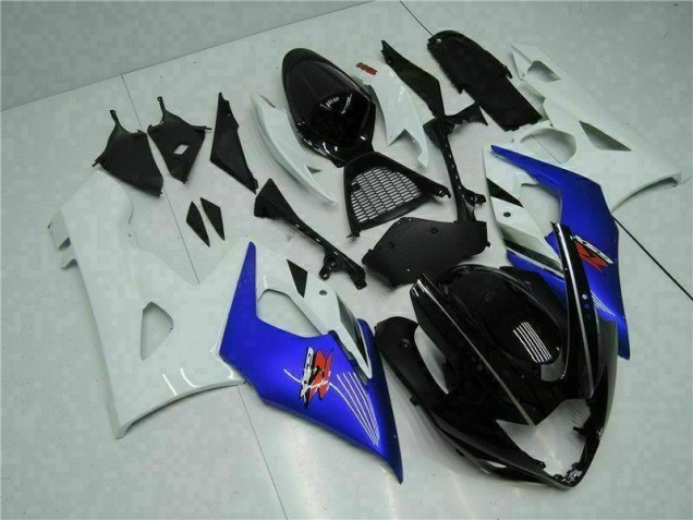 Bleu Blanc Carénages GSXR 1000 K5 2005-2006 Bleu Blanc Carénages GSXR 1000 K5 2005-2006