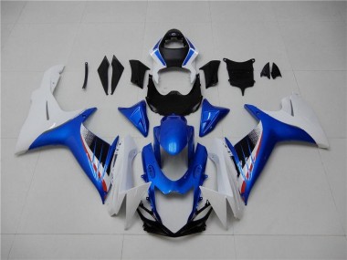 Bleu Blanc Carénages GSXR 600 / 750 K11 2011-2024