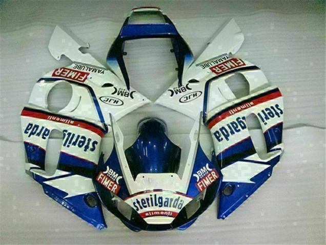 Bleu Blanc Carrosserie R6 1998-2002 Bleu Blanc Carrosserie R6 1998-2002