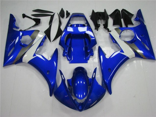 Bleu Blanc Carrosserie R6 2003-2005 Bleu Blanc Carrosserie R6 2003-2005