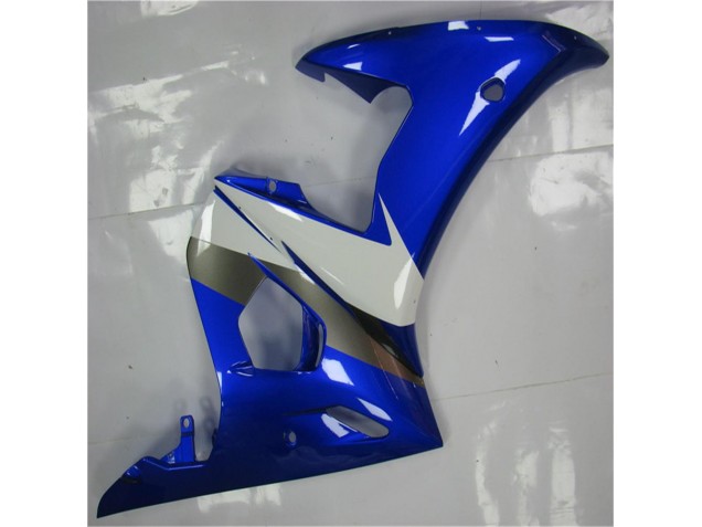 Bleu Blanc Carrosserie R6 2003-2005 Bleu Blanc Carrosserie R6 2003-2005