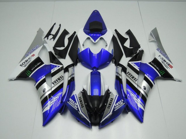 Bleu Blanc ENEOS Monster Carénage R6 2008-2016 Bleu Blanc ENEOS Monster Carénage R6 2008-2016