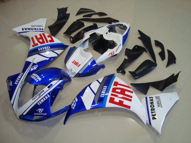 Bleu Blanc Fiat Carénage R1 2012-2014