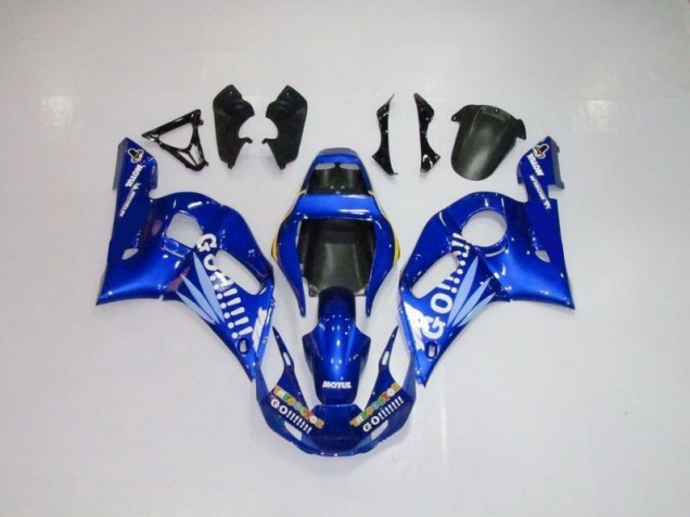 Bleu Blanc Go Motul Carénage R6 1998-2002 Bleu Blanc Go Motul Carénage R6 1998-2002