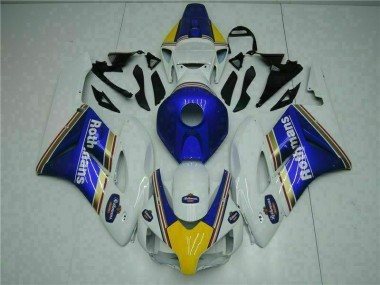 Bleu Blanc Kit Carénages Complet CBR 1000 RR 2004-2005