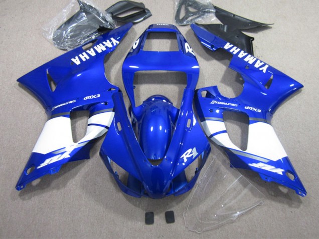 Bleu Blanc Kit Carénages Complet R1 2002-2003 Bleu Blanc Kit Carénages Complet R1 2002-2003