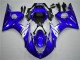 Bleu Blanc Kit Carénages Complet R6 2003-2005 Bleu Blanc Kit Carénages Complet R6 2003-2005