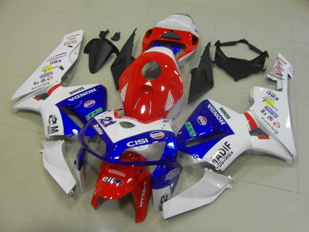 Bleu Blanc Madif Carénage CBR 600 RR 2005-2006 Bleu Blanc Madif Carénage CBR 600 RR 2005-2006