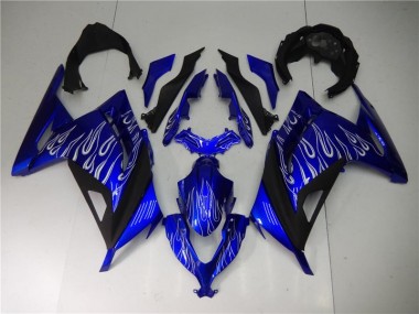 Bleu Blanc Noir Carénage EX300 2013-2016