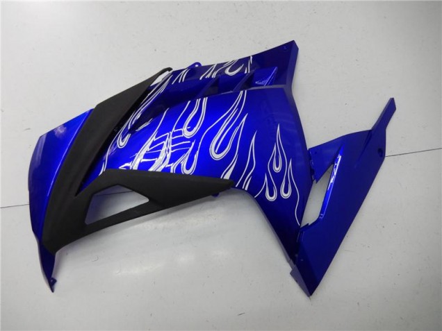 Bleu Blanc Noir Carénage EX300 2013-2016 Bleu Blanc Noir Carénage EX300 2013-2016
