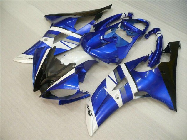 Bleu Blanc Noir Carénages R6 2008-2016 Bleu Blanc Noir Carénages R6 2008-2016