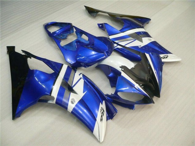 Bleu Blanc Noir Carénages R6 2008-2016 Bleu Blanc Noir Carénages R6 2008-2016