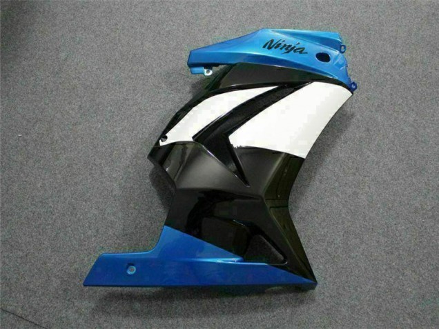 Bleu Blanc Noir Ninja Carénages EX250 2008-2012 Bleu Blanc Noir Ninja Carénages EX250 2008-2012