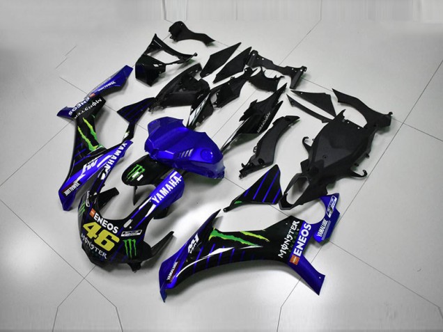Bleu Bleu Blanc ENEOS 46 Monster Carénage R1 2015-2019 Bleu Bleu Blanc ENEOS 46 Monster Carénage R1 2015-2019