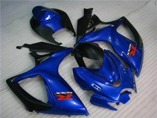 Bleu Carénages ABS GSXR 600 / 750 K6 2006-2007 Bleu Carénages ABS GSXR 600 / 750 K6 2006-2007