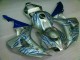 Bleu Flamme Argent Carénage CBR 1000 RR 2006-2007 Bleu Flamme Argent Carénage CBR 1000 RR 2006-2007