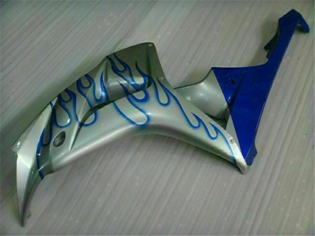Bleu Flamme Argent Carénage CBR 1000 RR 2006-2007 Bleu Flamme Argent Carénage CBR 1000 RR 2006-2007