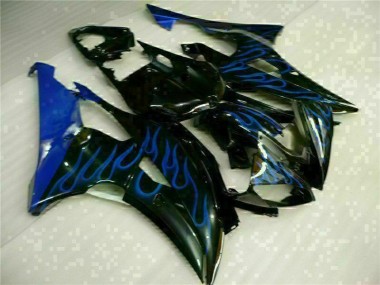 Bleu Flamme Noir Carénage R6 2008-2016