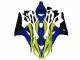 Bleu Jaune Carénage CBR 1000 RR 2006-2007 Bleu Jaune Carénage CBR 1000 RR 2006-2007