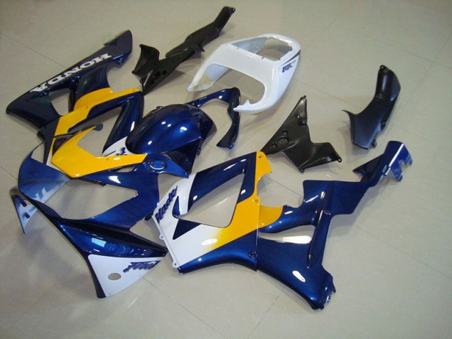 Bleu Jaune Carénage CBR 900 RR 929 2000-2001