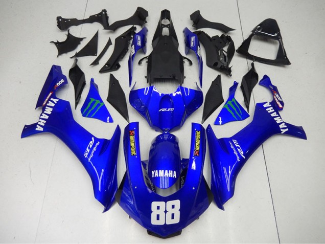 Bleu Monster 88 Carénage R1 2015-2019 Bleu Monster 88 Carénage R1 2015-2019