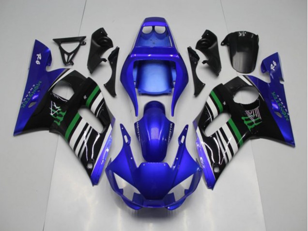 Bleu Monster Carénage R6 1998-2002