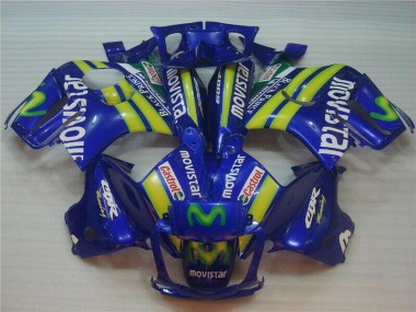 Bleu Movistar Castrol Carénage CBR 600 F3 1995-1998
