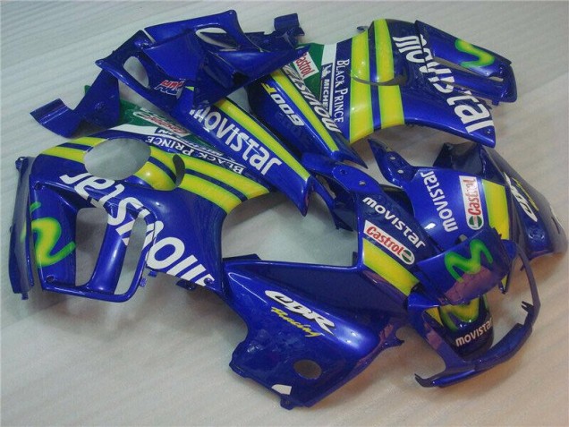 Bleu Movistar Castrol Carénage CBR 600 F3 1995-1998 Bleu Movistar Castrol Carénage CBR 600 F3 1995-1998