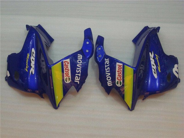 Bleu Movistar Castrol Carénage CBR 600 F3 1995-1998 Bleu Movistar Castrol Carénage CBR 600 F3 1995-1998