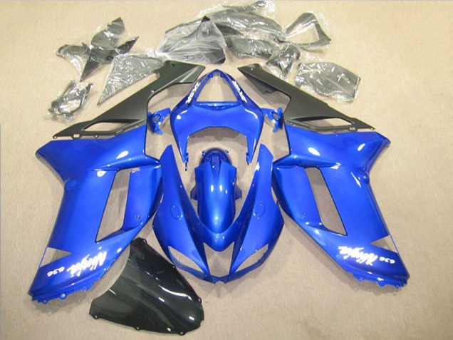 Bleu Ninja 636 Carénage ZX6R 2007-2008 Bleu Ninja 636 Carénage ZX6R 2007-2008