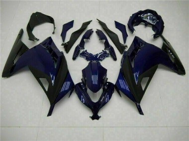 Bleu Noir Carénage EX300 2013-2016