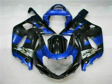 Bleu Noir Carénage GSXR 600 / 750 K1 K2 K3 2001-2003