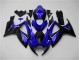 Bleu Noir Carénage GSXR 600 / 750 K6 2006-2007