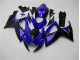 Bleu Noir Carénage GSXR 600 / 750 K6 2006-2007